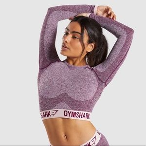 Gymshark Flex Long Sleeve Crop Top